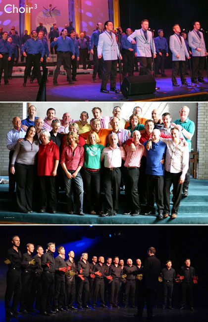 Fort Lauderdale Gay Men's Chorus, Gloria - Ireland's Lesbian and Gay Choir, Die Mainsirenen