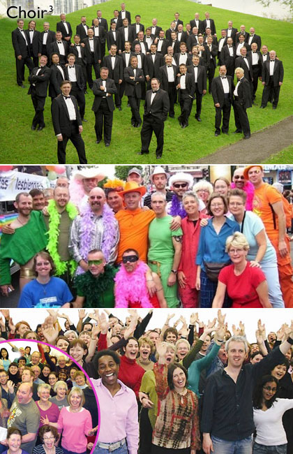 Vancouver Men's Chorus, Rainbow Chorus and South London Choir with Brighton City Singers